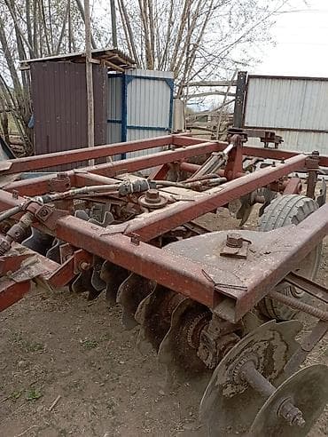 Дисковые бороны: Дисковая борона навесная/прицепная для трактора - Конструкция — 2