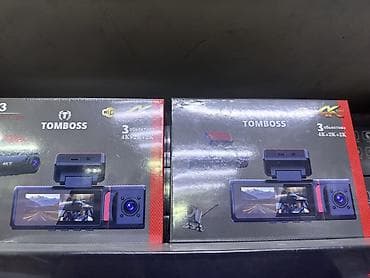 динамический: Видеорегистраторы для автомобиля 1) Tomboss 4K (на коробке: “3 — 1