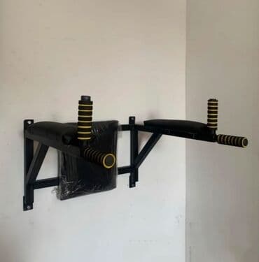 турник домашний настенный: Брусья пресс настенный. Новый метал российский краска полимерная — 1