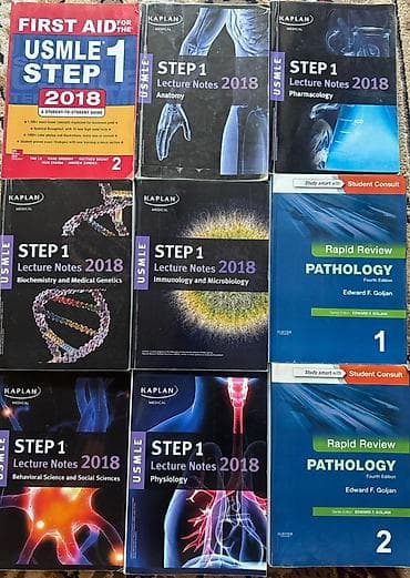 local guide program: Продаю учебники для USMLE Step 1 (2018) 📚 Продаю полный набор — 10