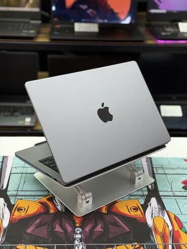 макбук m1: Ноутбук, Apple, 8 ГБ ОЭТ, Apple M3, 14 ", Жумуш, окуу үчүн, эс тутум SSD — 5