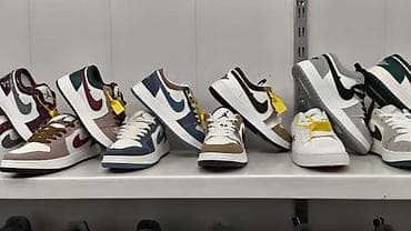 кроссовки джорданы: Кроссовки низкие в стиле баскетбольной классики - Модели: несколько — 6