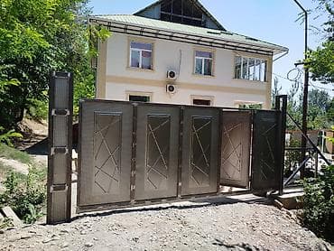argus security systems: Откатные ворота ✅ Прочный металлический каркас из профильной трубы. ✅ — 5