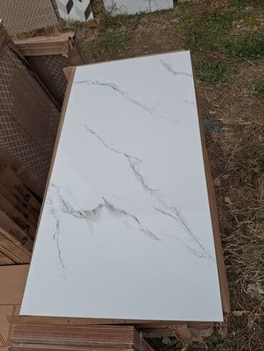 мраморный кох: Назначение: Для ванны, душа, цвет - Серый, Матовое покрытие, 60x60 см — 7