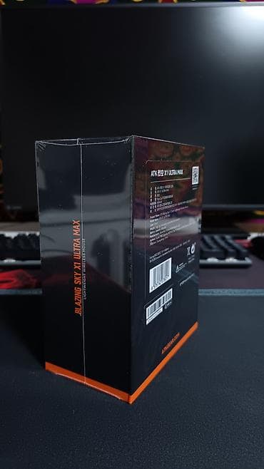 gaming mouse: ATK X1 V2 ULTRA MAX 2.0 Paw 3395 ultra. Nordic 54L15. 8k частота — 7