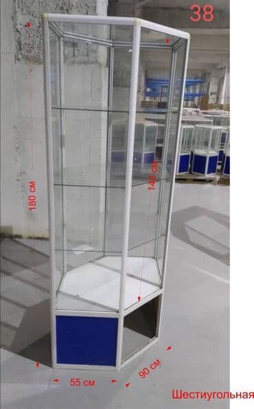 оборудование для магазина бу: Продаются торговые витрины №25- 7800 сом №26- 8000 сом №27- 8500 сом — 14