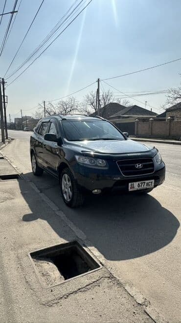 срочно продаю в связи с переездом: Hyundai Santa Fe: 2008 г., 2.7 л, Бензин, Внедорожник — 3
