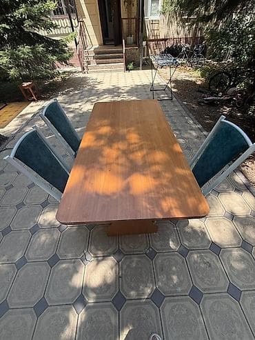 foldable table: Кухонный стол и стул — 4