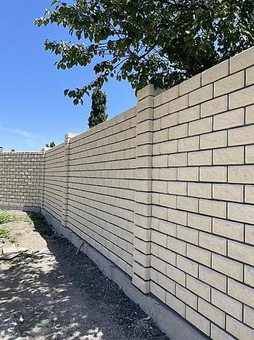 требуется пиццамейкер: Заборы из пескоблока — 9