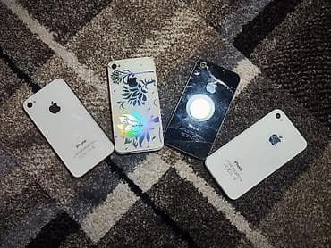 ipad 8: IPhone 4S, Б/у, 16 ГБ, Белый, Чехол, 80 % — 1