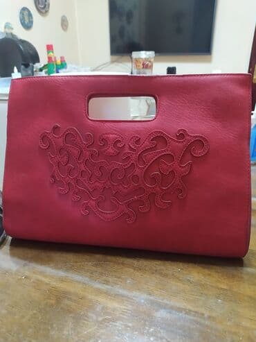 сумка для документов: Клатч, Материалы: Нукура булгаары, Аялдарга, Жаңы — 1
