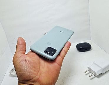 Google Pixel 5, Колдонулган, 128 ГБ, түсү - Жашыл, 1 SIM, 2 SIM — 7
