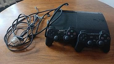 Игровая консоль Sony PlayStation 3 Super Slim (чёрная). Абмен — 2