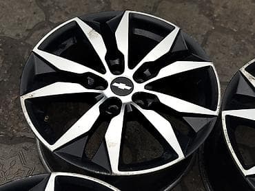 01: Литые Диски R 18 Chevrolet, Комплект, отверстий - 5, Б/у — 6