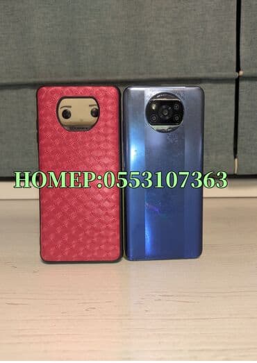 Poco X3 Pro, Б/у, 128 ГБ, цвет - Красный, 2 SIM