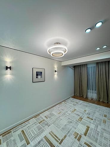 Квартиры: 1 комната, 39 м², Кызыл Аскер Элитка, 8 этаж, Евроремонт — 1