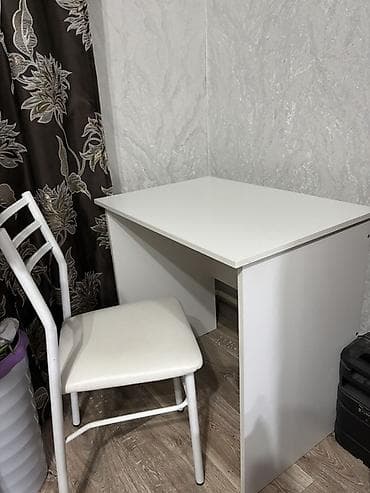 coffee table: Комплект офисной мебели, Стул, Металл, цвет - Белый — 2