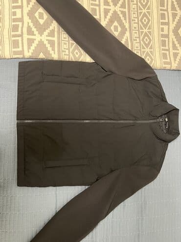 куртка zara: Мужская куртка, M, Zara, Б/у, цвет - Черный — 1