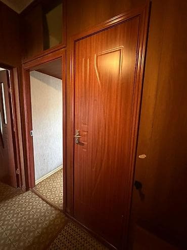 сткл: Двери для домов и квартир, Деревянная, Со стеклом, цвет - Коричневый — 1