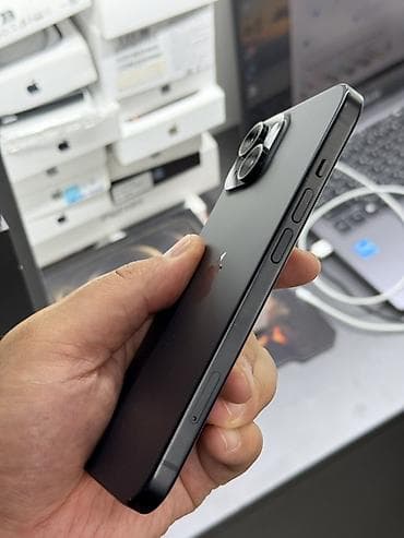 dj controller: IPhone 15, Б/у, 128 ГБ, Черный, Защитное стекло, Чехол, 88 % — 4
