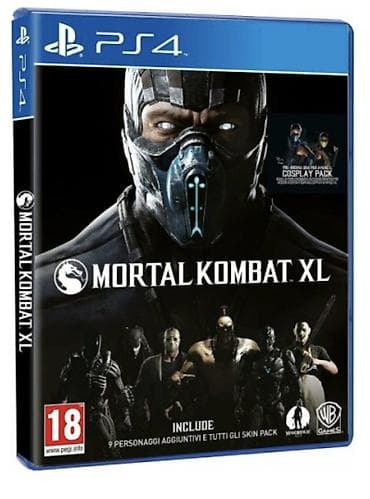 Видеоигры и приставки: Диски для PlayStation 4: 1) Mortal Kombat XL (PS4) - Полное издание — 1