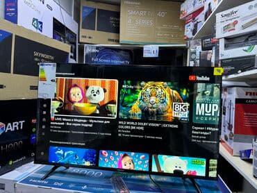 коммутатор: 4K телевизор Hisense 43A6BG Основные характеристики Тип телевизор — 10