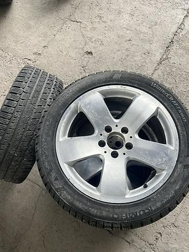 Дөңгөлөктөр монтажда 245 / 45 / R 17, Кыш, Колдонулган, Комплект, Жеңил унаалар, тешиктери - 5 — 4