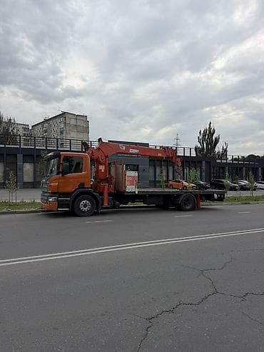 kran: Услуги манипулятора/автовоза на базе Scania - Платформа-борт для — 3