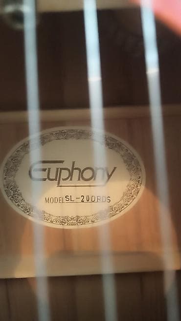 купить музыкальные инструменты бу: Акустическая гитара Euphony SL-20DRDS - Тип: западная дредноут с — 3