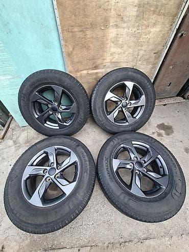 Транспорт: Дөңгөлөктөр монтажда 215 / 70 / R 16, Жай, Колдонулган, Комплект, Жеңил унаалар, Куйма, тешиктери - 5 — 6