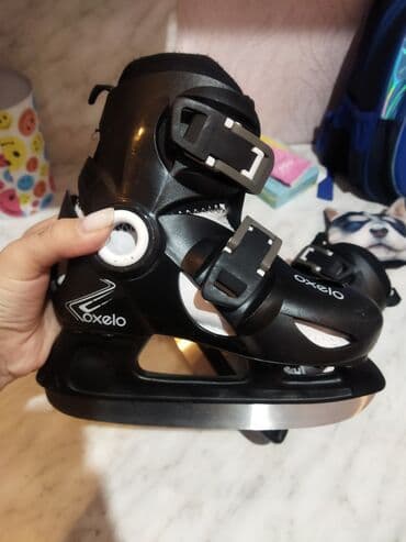 велосипед рассрочка: Детские коньки, размер 26-28 (регулируется). состояние идеальное! — 2