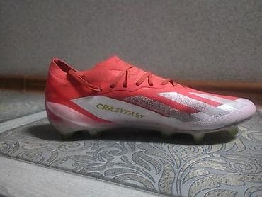 Велосипеды: Футбольные бутсы adidas X Crazyfast (FG) для натурального газона. 42 — 1