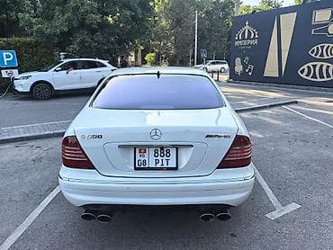 нур мото: Mercedes-Benz S-Class: 2002 г., 5 л, Автомат, Бензин, Седан — 8