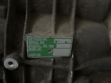 КПП тетиктери жана трансмиссиялар: АКПП ZF 6HP-26 - Модель: ZF 6HP-26 (6-ступенчатая гидромеханическая — 2