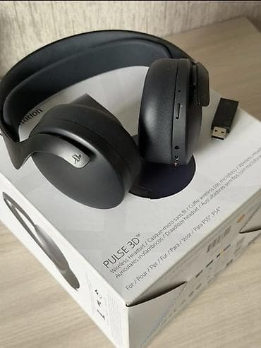 Аудиотехника: Наушники Sony PULSE 3D Wireless Headset (черная) Состояние новых — 1