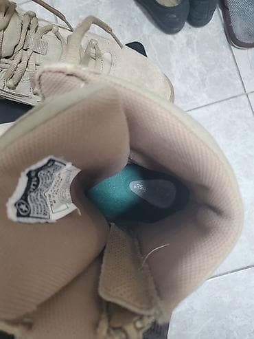 берцовые сапоги: Тактические ботинки Converse (песочного цвета) - Модель: высокие — 4