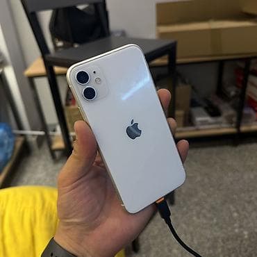 samsung note 8: IPhone 11, Б/у, 128 ГБ, Белый, Зарядное устройство, 90 % — 1