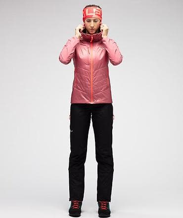 из шерсти: Salewa Ortles Hybrid TirolWool — женская гибридная утепляющая куртка — 2