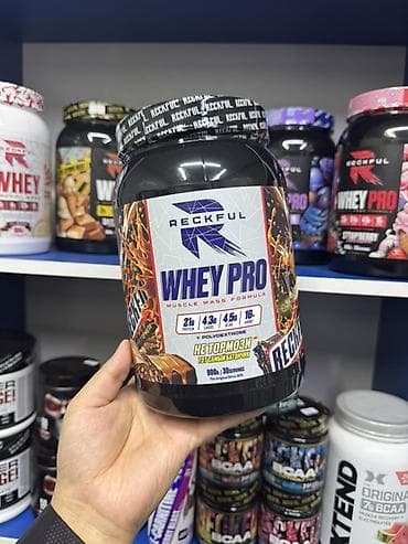 RECKFUL Whey Pro — сывороточный протеин для набора мышечной массы