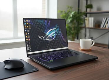 Ноутбук, Asus, 32 ГБ ОЗУ, Intel Core i7, 16 ", Б/у, Игровой, память NVMe SSD — 1