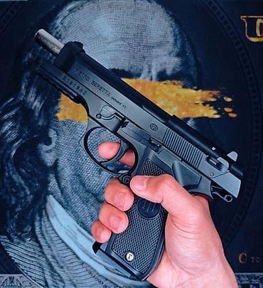 пистолет для пузырей: Игрушечный пистолет P.Beretta (6 мм) — это максимально реалистичная — 7