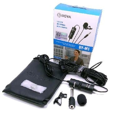 микрофон для съемки видео на телефон: Петличный микрофон BOYA BY-M1 Арт. 1097 предназначен для записи — 2
