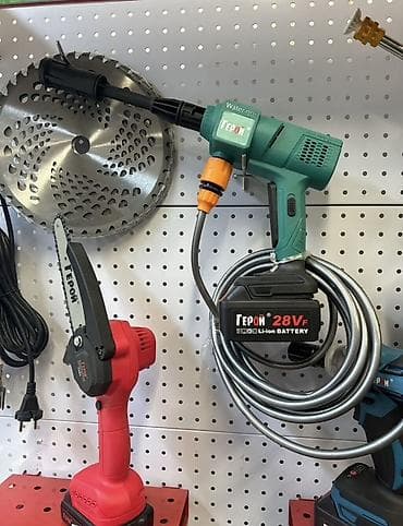 Аккумуляторная мойка высокого давления “Герой” 28VF Компактная