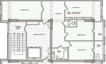 3 комнаты, 110 м², Аламедин-1 мкр 5 этаж, ПСО (под самоотделку) at lalafo.kg 3 комнаты, 110 м², Аламедин-1 мкр 5 этаж, ПСО (под самоотделку)