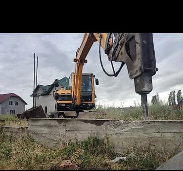 прейскурант цен на строительные работы: Rent out Колёсный экскаватор, 1 тонн, 0,3 м³, Почасово — 2