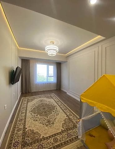Квартиры: 2 комнаты, 58 м², Тунгуч мкр Элитка, 8 этаж, Евроремонт — 8