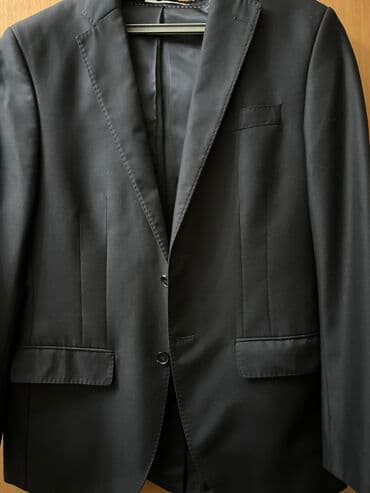 прокат мужских костюмов [возьми на прокат] бишкек фото: Пиджаки мужские серый 44-46 р черный 48 р сом отличные торг есть на — 2