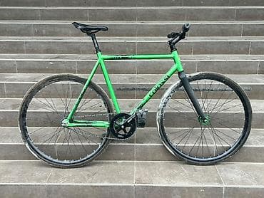 Фикс-байк (fixed gear) на стальном шоссейном/трековом рамном комплекте at lalafo.kg Фикс-байк (fixed gear) на стальном шоссейном/трековом рамном комплекте