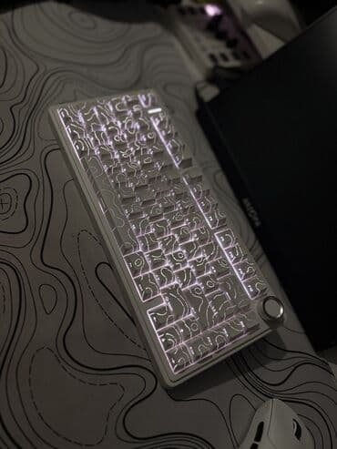 Бытовая техника: Клавиатура, Aula, Механическая, Bluetooth, Проводное подключение, Размер: 75% — 1