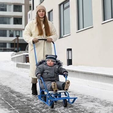 ❄️ САНКИ 2 в 1 — КОЛЁСА + ПОЛОЗЬЯ ❄️ 🎁 Идеальный подарок к Новому